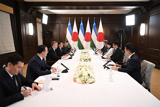 Президент принял руководителей Sojitz для обсуждения новых инвестиционных проектов