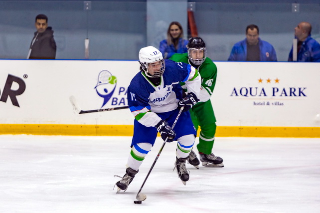 First "shutout" victory in the history of Uzbekistan’s ice hockey team
