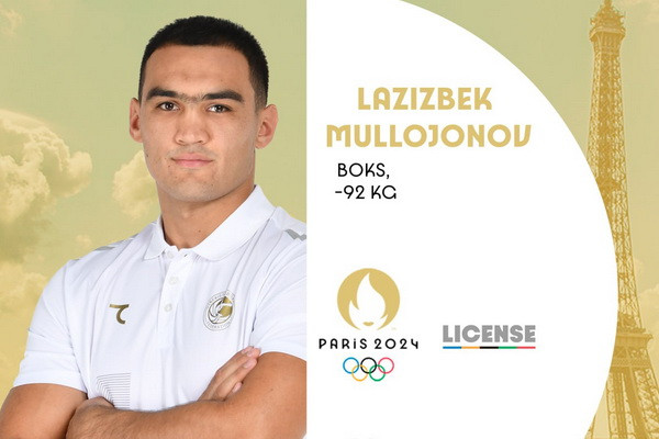 Лицензиаты Париж-2024: Призёр чемпионата мира - Лазизбек Муллоджонов