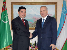 President of Turkmenistan arrives in Uzbekistan