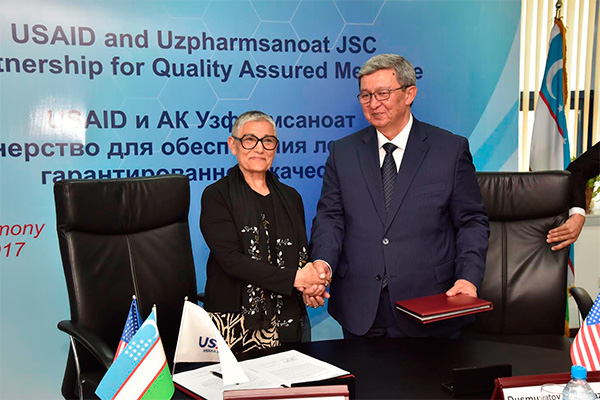 USAID и «Узфармсаноат» объединяют усилия для улучшения качества противотуберкулезных препаратов