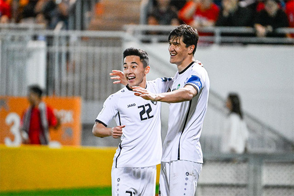 Uzbekistan beats Hong Kong