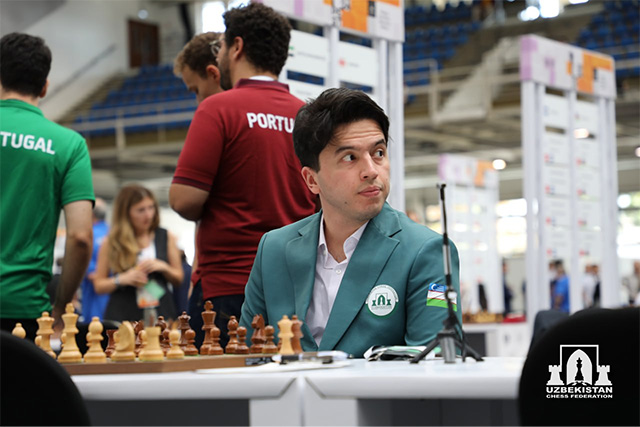 Chess: Uzbekistan men’s team draws with India