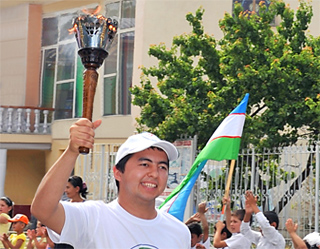 University Games’ torch heads to Bukhara