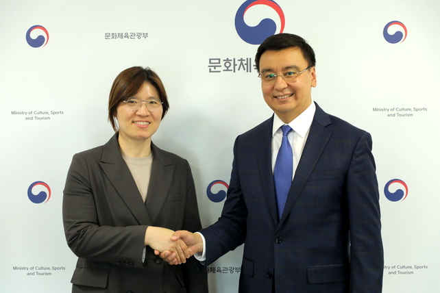 Проведены переговоры с заместителем министра культуры, спорта и туризма Республики Корея