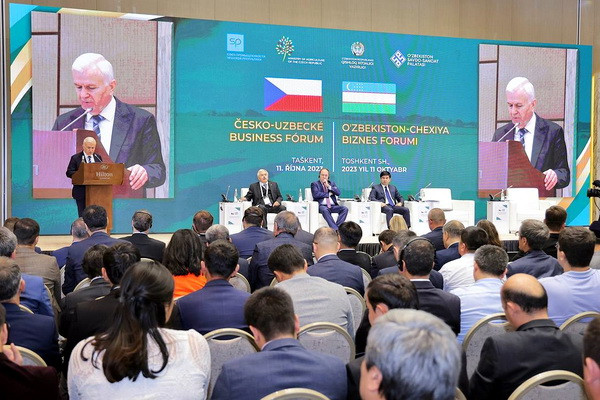 В Ташкенте проходит узбекско-чешский бизнес-форум