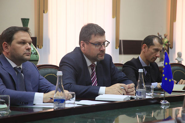 Министр внешней торговли провел переговоры с делегацией ЕС