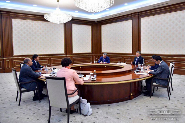 Президент Узбекистана принял президента Европейского банка реконструкции и развития