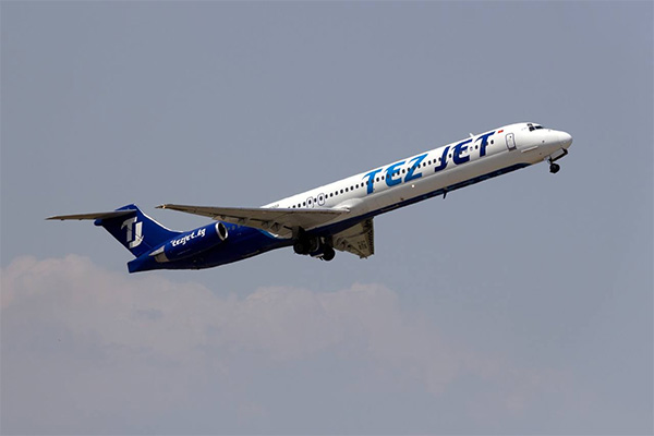Авиакомпания TezJet запускает рейсы из Бишкека в Ташкент