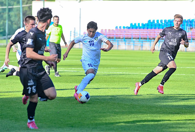 Сборная Узбекистана U-17 сыграла вничью с «Чертаново» в контрольном матче