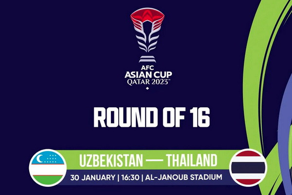 AFC Asian Cup: Uzbekistan to face Thailand