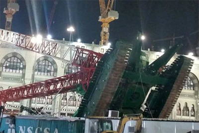 Узбекистанцы не пострадали в результате обрушения крана в Мекке
