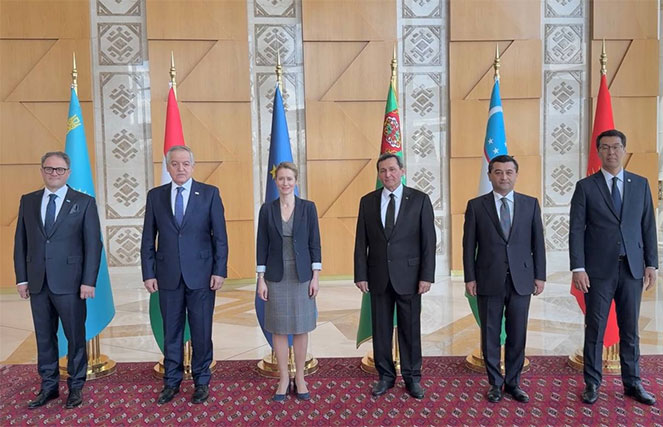 O‘zbekiston Tashqi ishlar vaziri Ashxabodda «Markaziy Osiyo – YEI» uchrashuvida ishtirok etdi