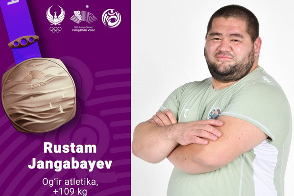 Hangjou 2022: Rustam Djangabaev - two-time Asian Games medalist
