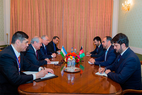 Uzbek, Afghan FMs consider situation in Afghanistan