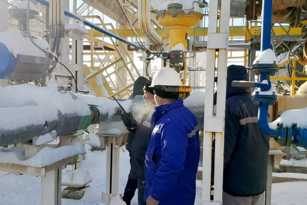 На компрессорных станциях АО «Узбекнефтегаз» из-за аномальных холодов наблюдаются аварийные остановки
