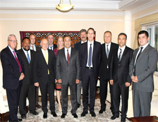 British ambassador hosts rugby dinner in honour of Uzbekistan’s new rugby federation president