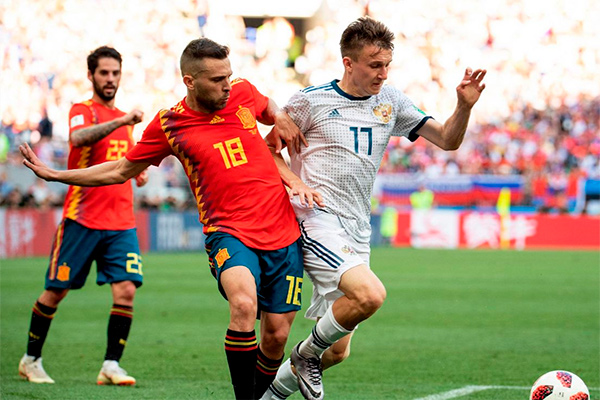 Россия вышла в четвертьфинал ЧМ-2018