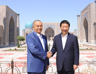 Chinese leader wraps up his visit to Uzbekistan