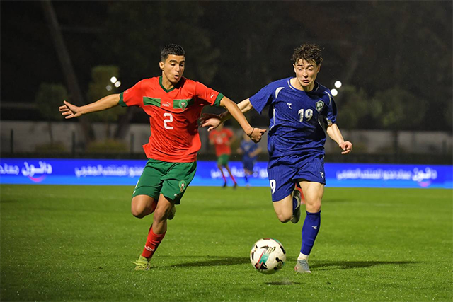 Юношеская сборная Узбекистана U-17 сыграла вничью с Марокко в товарищеском матче
