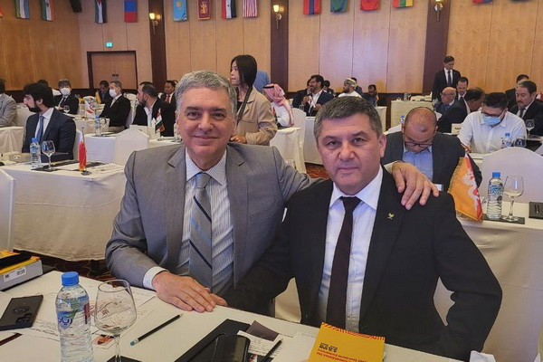 Shakhrullo Makhmudov was re-elected as AWF Vice President