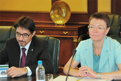 Uzbek FM holds negotiations with EU envoy to Central Asia