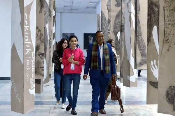 В Ташкенте открылась IX Ташкентская международная биеннале современного искусства