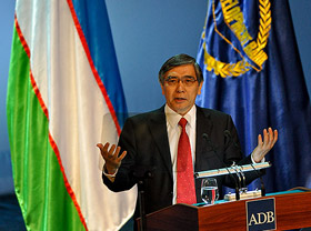 ADB chief expresses gratitude to Uzbekistan for successful meeting