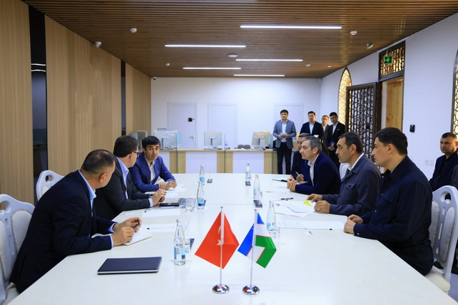 Ферганская область обсуждает совместные проекты с турецкой компанией