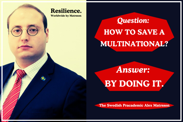 Q: How to Save a Multinational? A: By Doing It. The Rationale of Serendipity in International Business Strategy.