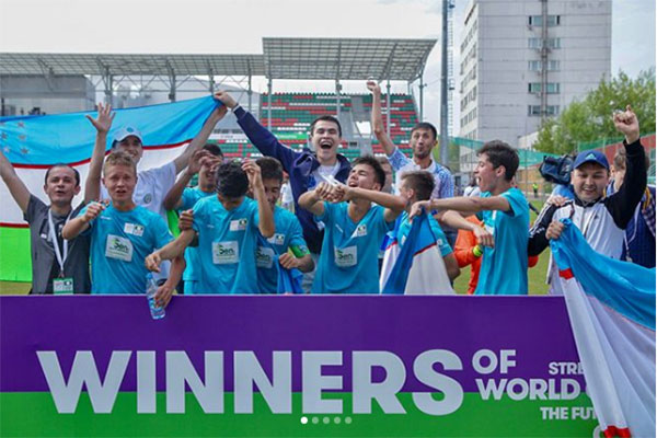 Сборная Узбекистана по футболу – чемпион мира среди воспитанников детских домов