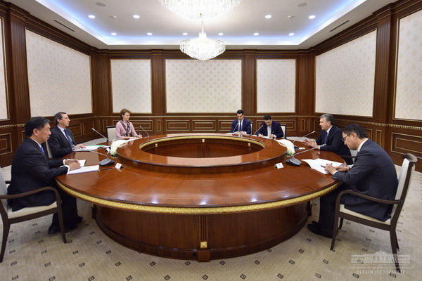 President of Uzbekistan receives the World Bank delegation