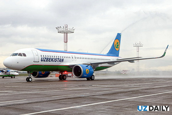 «Uzbekistan Airways» получила очередной Airbus А320neo