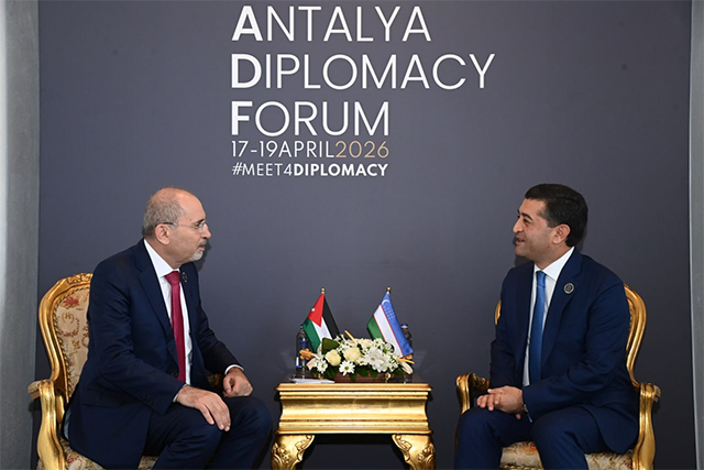 Узбекистан и Иордания обсудили расширение сотрудничества