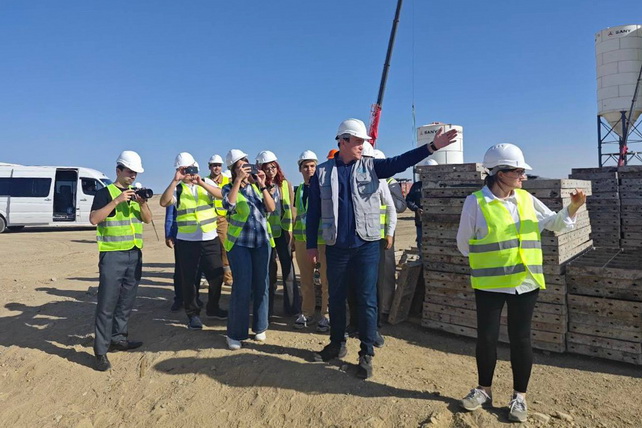 В Фаришском районе продолжается строительство АСММ: подготовка к заливке «первого бетона» в марте 2026 года