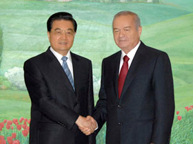 Chinese, Uzbek Presidents vow to strengthen cooperation