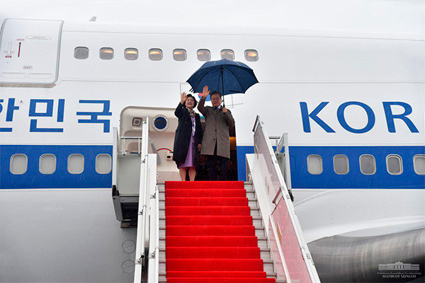 The visit of the President of the Republic of Korea ends