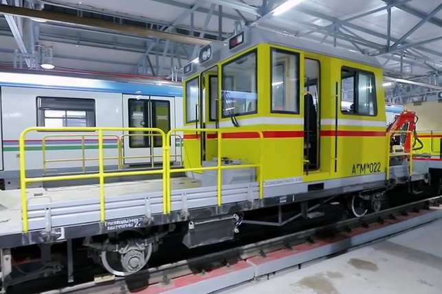 Toshkent metropoliteni tunnellarga xizmat ko‘rsatish uchun zamonaviy АГМ-drezinalar bilan parkni to‘ldirdi