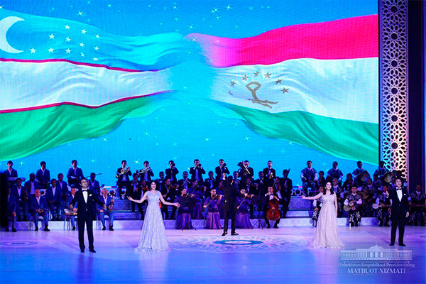 Состоялся концерт Вечер дружбы народов Узбекистана и Таджикистана