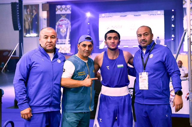 Ten Uzbek boxers reach the final of the Asian Championship