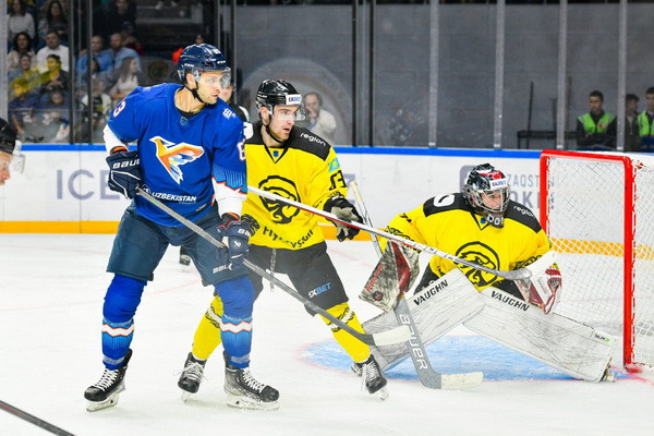 In the first home match of the 2023-2024 season, the Humo hockey club wins with a score of 3:0