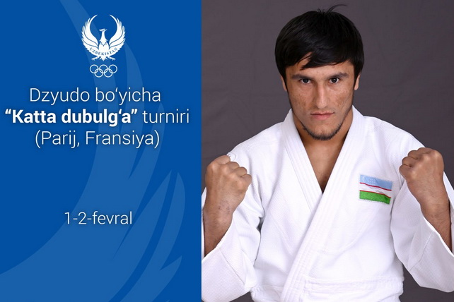 Uzbek judokas prepare for the Paris Grand Slam tournament