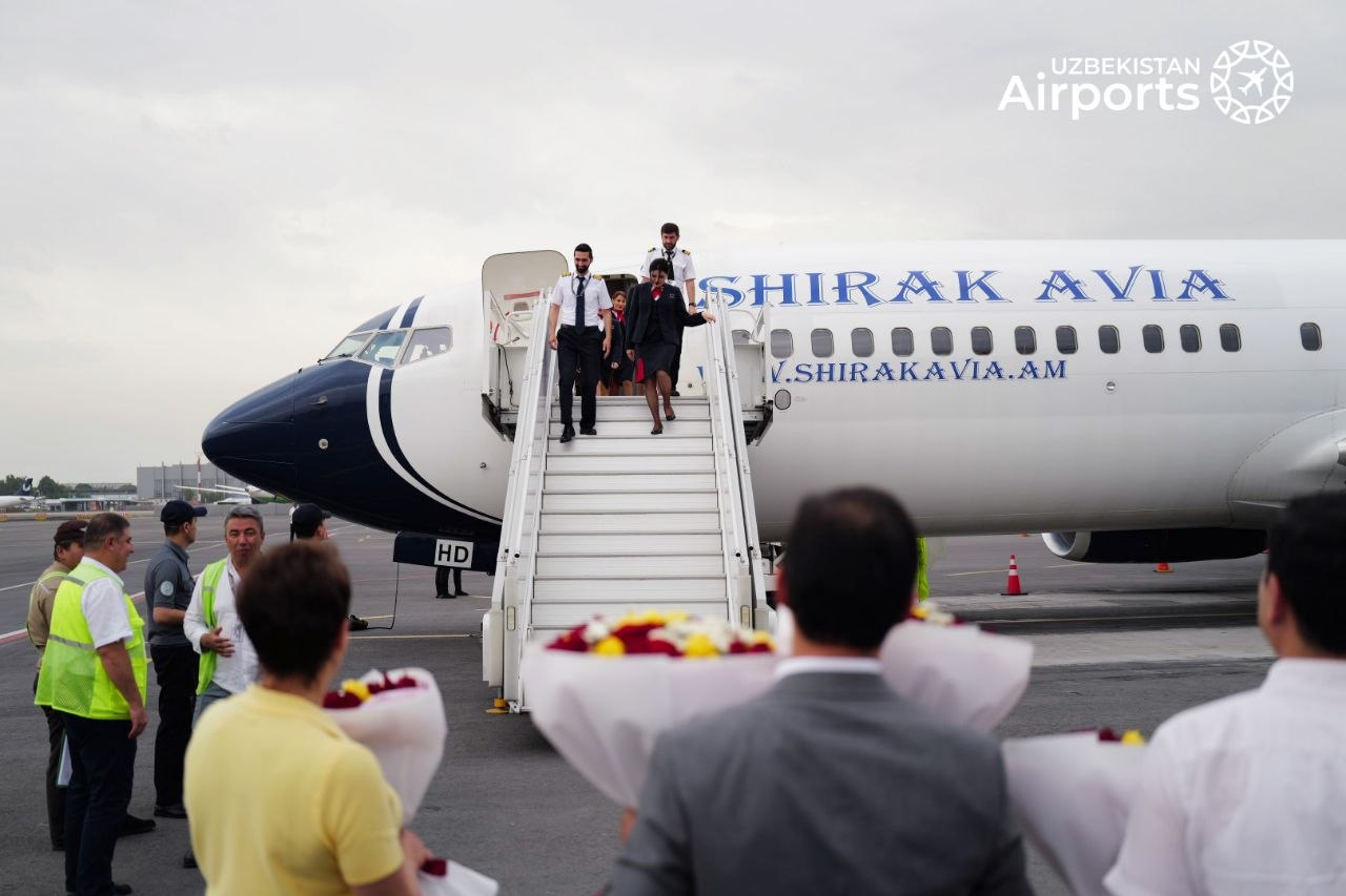 Shirak Avia launches Yerevan–Tashkent direct flights
