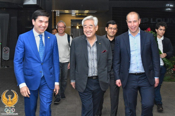 President of the World Taekwondo Federation arrives in Tashkent