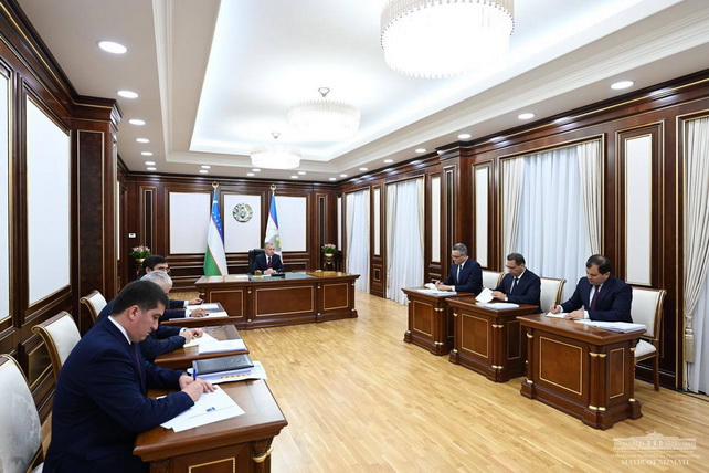 Report on standardization work presented to Uzbek leader