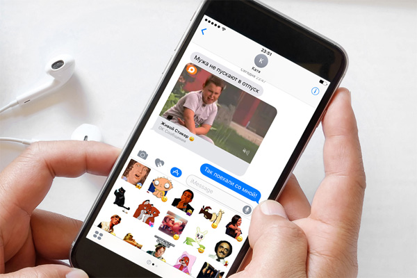 Стикеры из «ОК Сообщений» доступны в iMessage