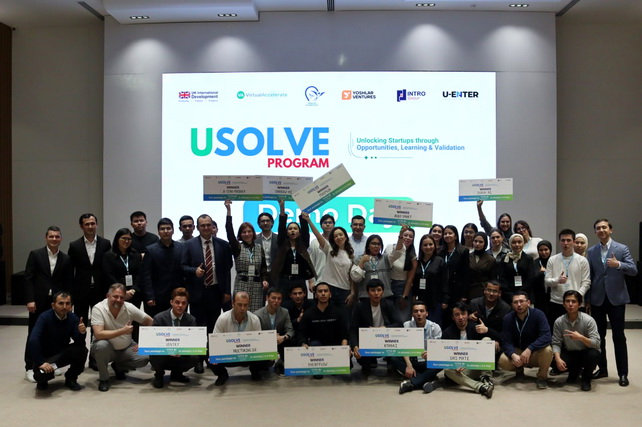 В Ташкенте определены победители международной стартап-программы USolve