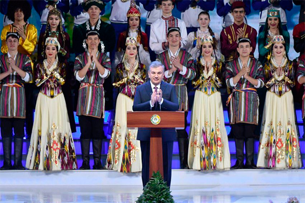 Festive congratulation by Shavkat Mirziyoyev at the grand celebrations dedicated to the Navruz holiday