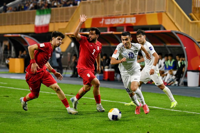 Uzbekistan U-20 falls to Iran in AFC U-20 Asian Cup group stage finale