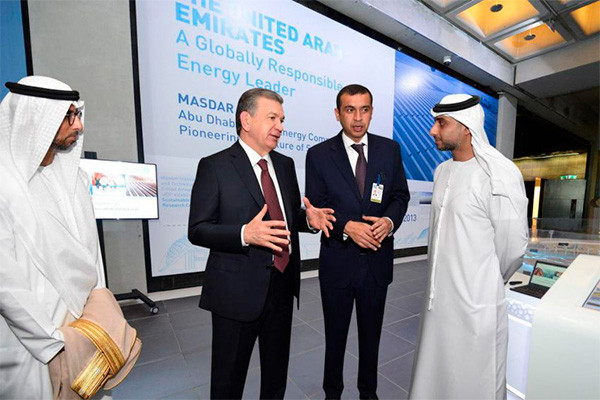 Shavkat Mirziyoyev pays visit to “Masdar City” technology park